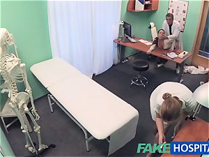 FakeHospital medic gets luxurious patients labia moist