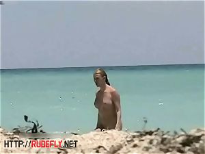 luxurious unexperienced naturist beach web cam voyeur vid